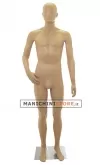 Manichino uomo testa stilizzata in Ecoplastic - color carne
