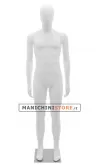 Manichino uomo testa uovo in plastica