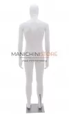 Noleggio Manichino uomo testa uovo in plastica - bianco