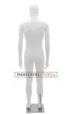 Manichino uomo testa uovo in plastica