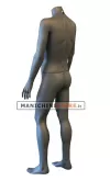 Manichino uomo senza testa precolorato Grigio - TG 50