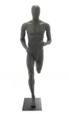 Manichino uomo sportivo runner - antracite fine serie