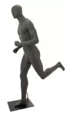 Manichino uomo sportivo runner - antracite fine serie