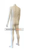 Manichino uomo senza testa precolorato Bianco- TG 50
