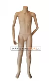 Manichino uomo senza testa precolorato con braccia snodate