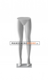 Gambe donna con base in metallo