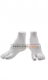 Coppia Piedi Donna bianco lucido