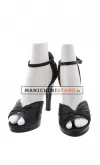 Coppia Piedi Donna bianco lucido (con tacco)
