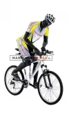Noleggio manichino uomo snodato - testa stilizzata 01B
