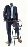 Noleggio manichino uomo snodato - testa stilizzata 01B