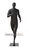Manichino sportivo uomo dalla testa a uovo - runner