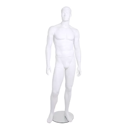 Manichino uomo testa scolpita - Vogue 24M TS