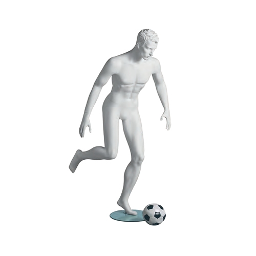 Manichino sportivo uomo dalla testa scolpita - Soccer