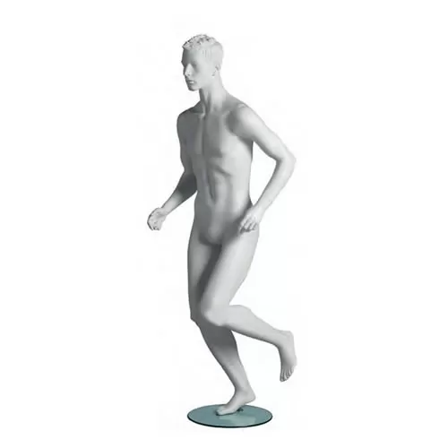 Manichino sportivo uomo dalla testa scolpita - Runner