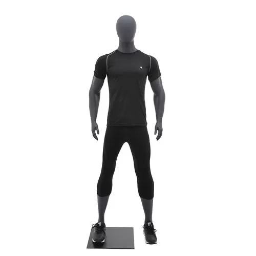 Manichino sportivo uomo dalla testa a uovo - Fitness
