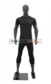 Manichino sportivo uomo dalla testa a uovo - Fitness