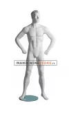 Manichino sportivo uomo dalla testa scolpita - fitness B