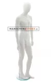 Manichino uomo testa uovo 31M BIANCO