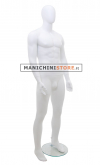 Manichino uomo testa uovo - Vogue 43M TU Bianco