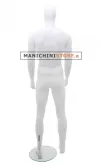 Manichino uomo testa uovo - Vogue 43M TU Bianco