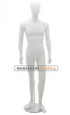 Manichino uomo testa uovo - HHB4 Bianco