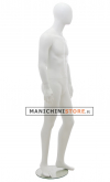 Manichino uomo testa uovo - HHB4 Bianco