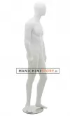 Manichino uomo testa uovo - HHB4 Bianco