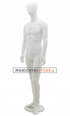 Manichino uomo testa uovo - HHB4 Bianco