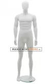 Manichino uomo testa uovo - HHD3 Bianco