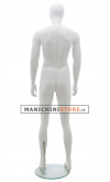 Manichino uomo testa uovo - HHD3 Bianco