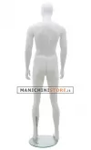 Manichino uomo testa uovo - HHD3 Bianco