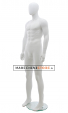 Manichino uomo testa uovo - HHD3 Bianco