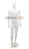 Manichino uomo testa uovo bianco - ex noleggio