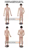 Manichino uomo realistiche braccia snodate