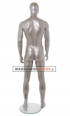Manichino uomo testa uovo - Vogue 23M NICHEL