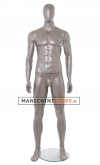 Manichino uomo testa uovo - Vogue 43M NICHEL
