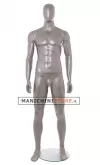 Manichino uomo testa uovo - Vogue 43M NICHEL