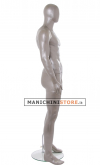Manichino uomo testa uovo - Vogue 43M NICHEL