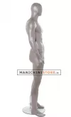 Manichino uomo testa uovo - Vogue 43M NICHEL