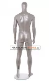 Manichino uomo testa uovo - Vogue 43M NICHEL