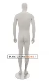 Manichino uomo testa uovo Collezione Moon - White