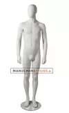 Manichino uomo testa uovo Collezione Moon - White