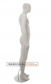 Manichino uomo testa uovo Collezione Moon - White
