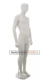 Manichino uomo testa uovo Collezione Moon - White