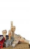 Mano donna in legno articolata alta