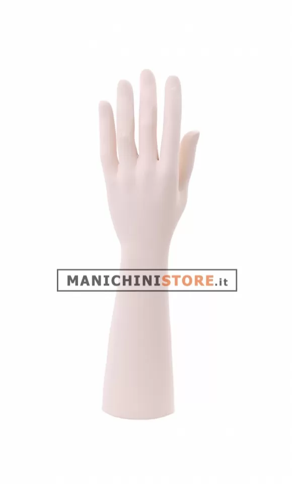 Mano uomo color pelle chiaro