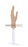 Mano donna per guanti con base in plexiglass