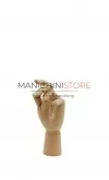 Mano donna in legno articolata - sinistra