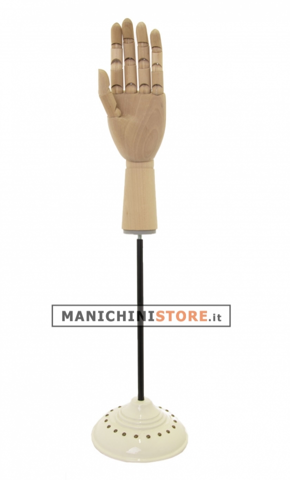 Transparent coat hanger 41 x 2 cm - Transparent plastic