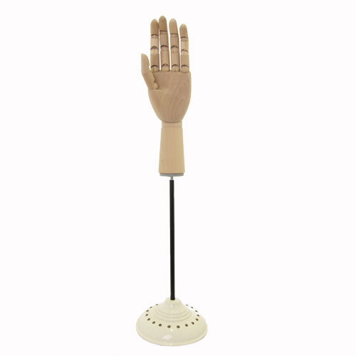 Transparent coat hanger 41 x 2 cm - Transparent plastic